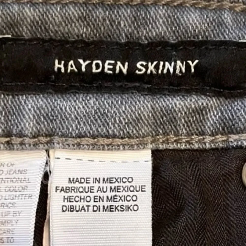 Lucky Brand Hayden Skinny Jeans in Grey Wash Women’s 0/25